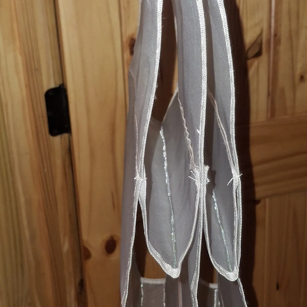 Clear Over-the-Door Hanging Closet Organizer - Clear Mesh